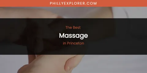 Princeton's Best Massage